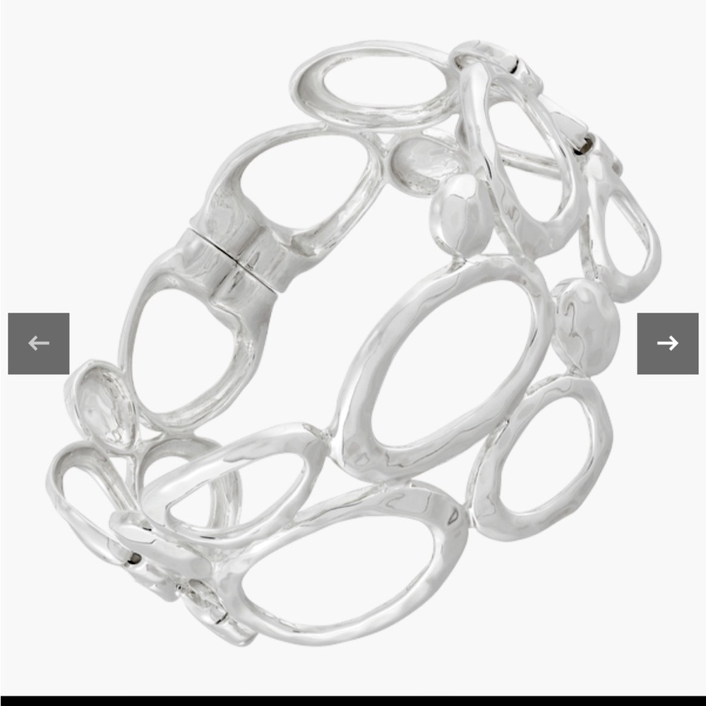 Silpada Eternal Oval Bangle Bracelet New